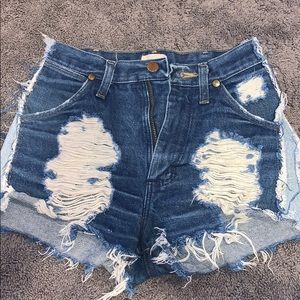 Jean shorts